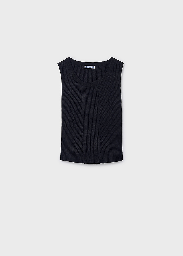 Футболка, Топ, Чорний, Mayoral Іспанія, 26VL