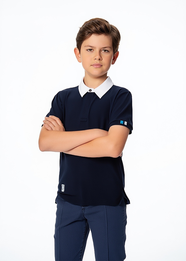 Футболка, POLO, Чорний, Bikkembergs Італія, 26VL