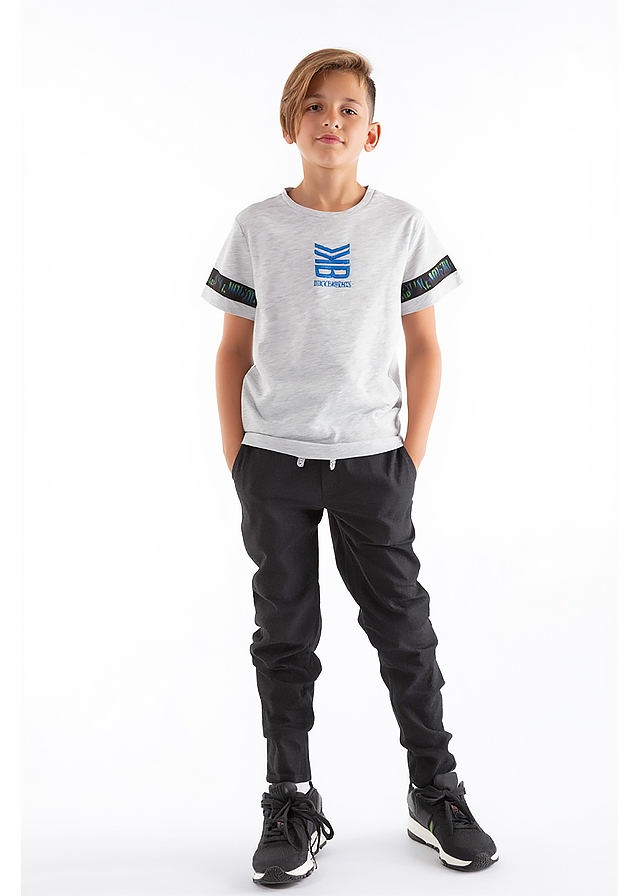 Футболка, Сірий, Bikkembergs Італія, 26VL