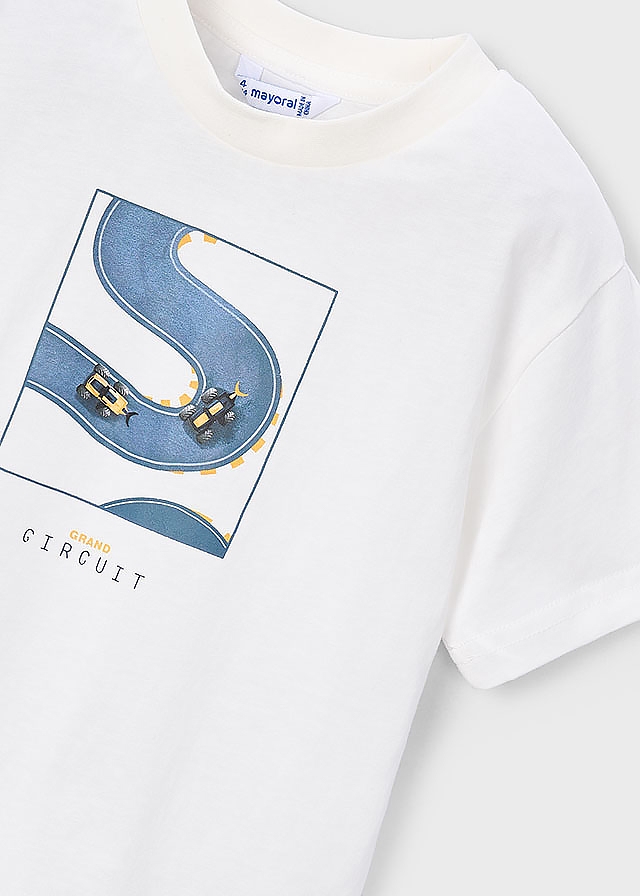 Комплект, Кофта + футболка + сині штани, Бурштиновий, Mayoral Іспанія, 26VL