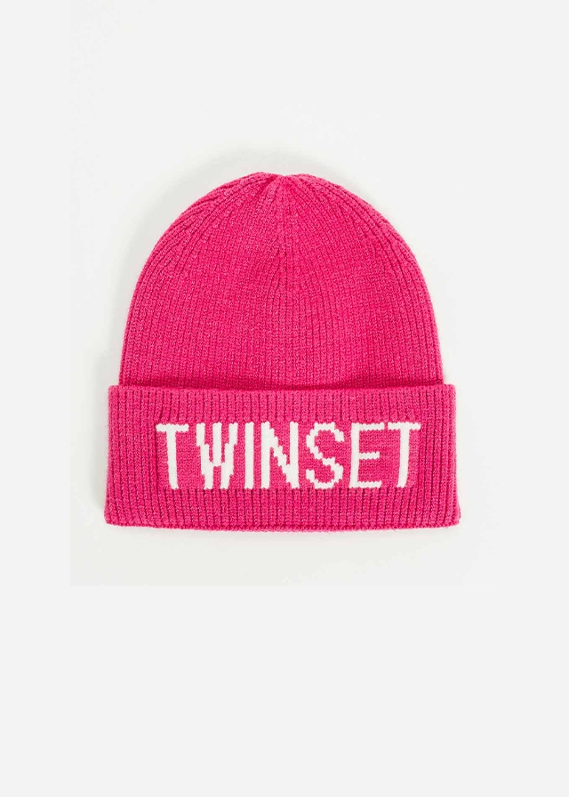 Головний убір Шапка, Фуксія, TWINSET Італія, 26OZ