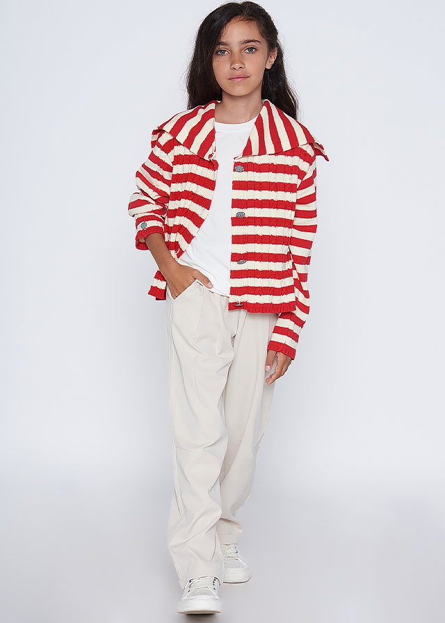 Штани, Бежевий, Manila Grace Італія, 25VL