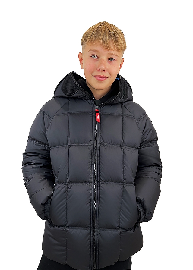 Куртка, Капюшон з окулярами, Чорний, AI RIDERS Італія, 26OZ