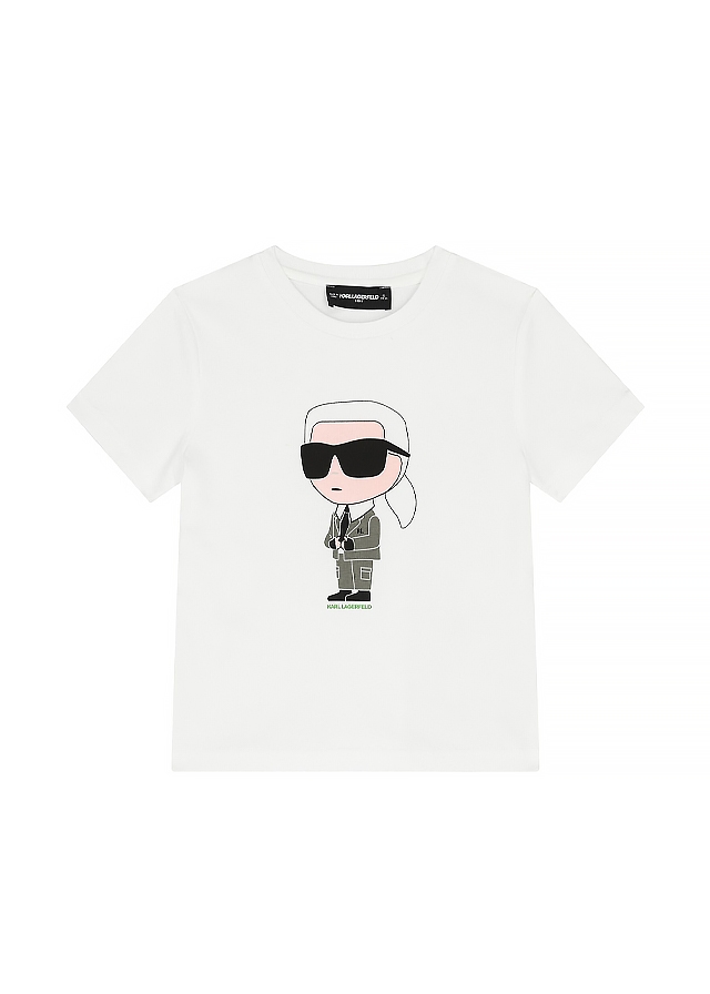 Футболка, Білий, Karl Lagerfeld  Німеччина, 25VL