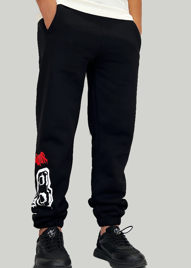 Штани, утеплені, Чорний, DISCLAIMER Італія, 25OZ