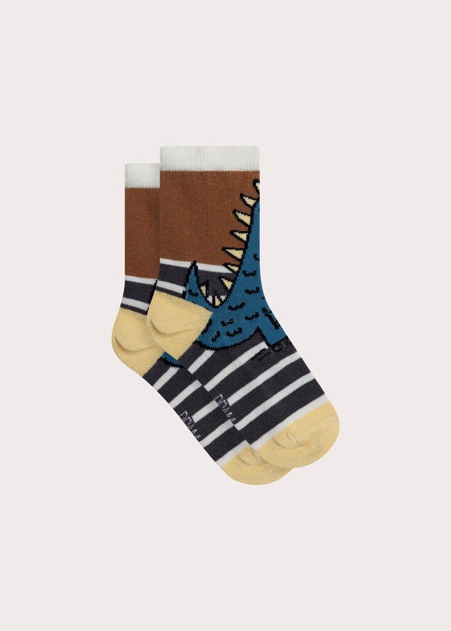 Шкарпетки, Темно-сірий, Du pareil au meme Франція, 26OZ