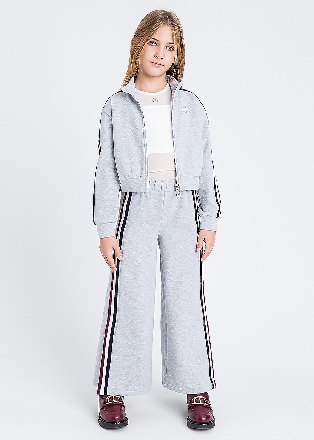 Комплект, Кофта + штани, легке утеплення, Сірий, TWINSET Італія, 26OZ