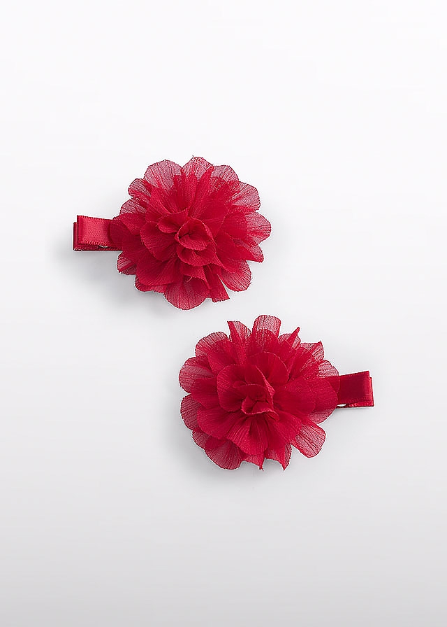 Заколка для волосся 2 шт., Червоний, AbelLula Іспанія, 26OZ