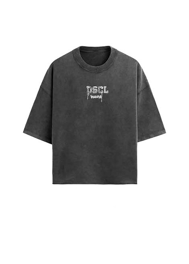 Футболка, Темно-сірий, DISCLAIMER Італія, 26OZ