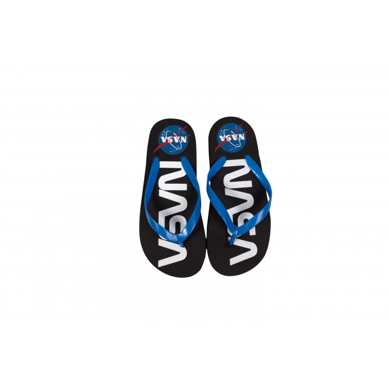 Шльопанці, В`єтнамки  сині вставки NASA, Чорний, Disney Польща, 22OZ
