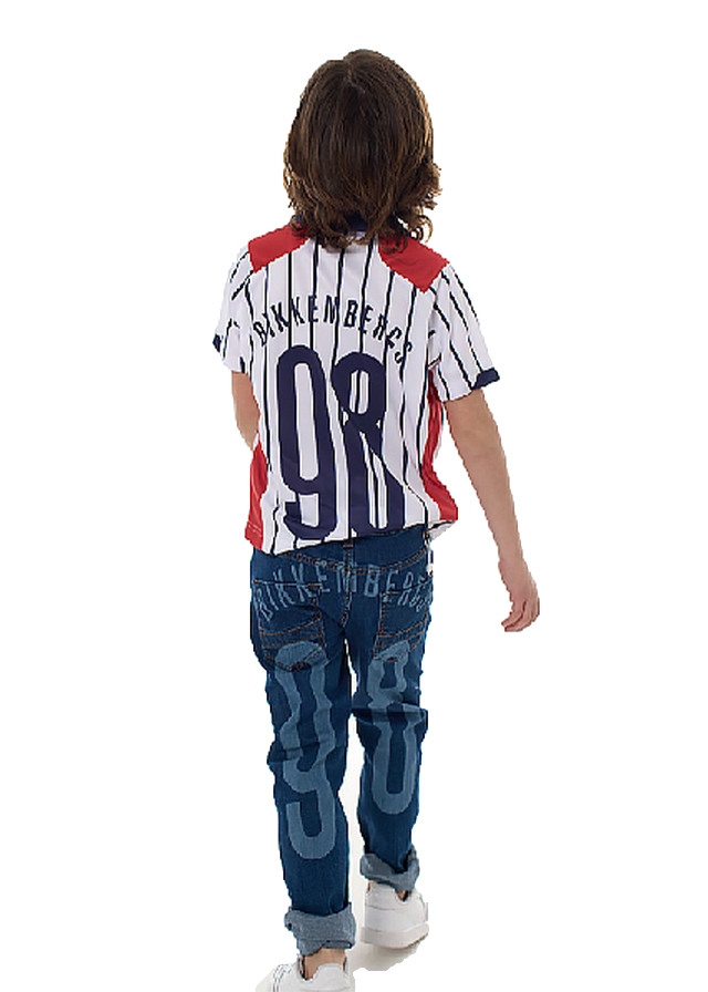 Футболка, POLO, Білий, Bikkembergs Італія, 25VL