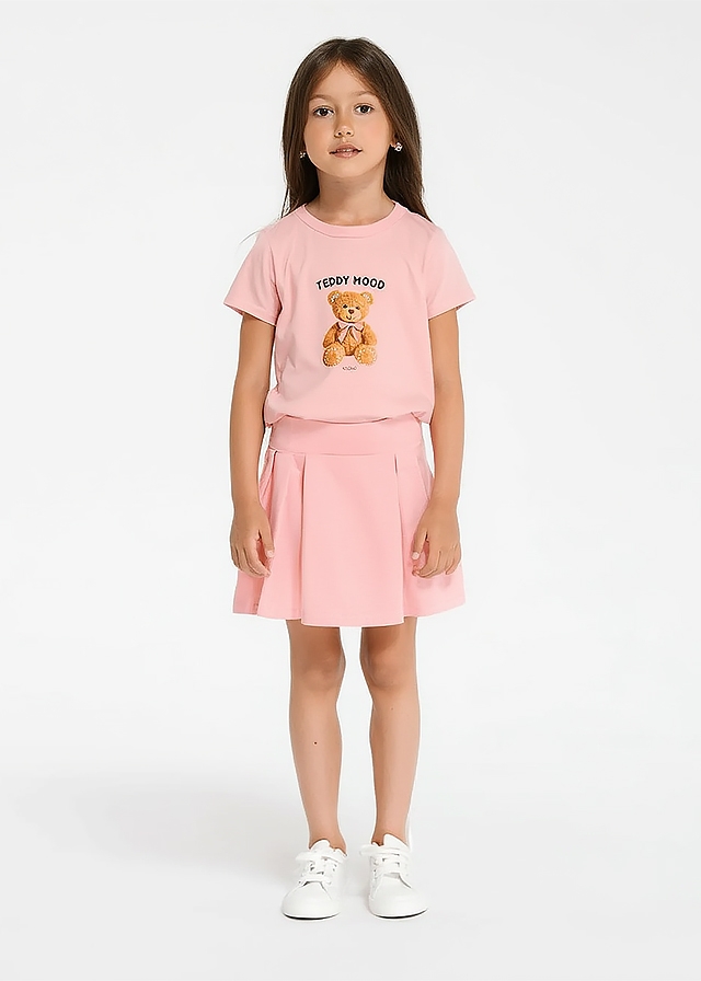 Спідниця, - шорти, Рожевий, VICOLO Італія, 26VL