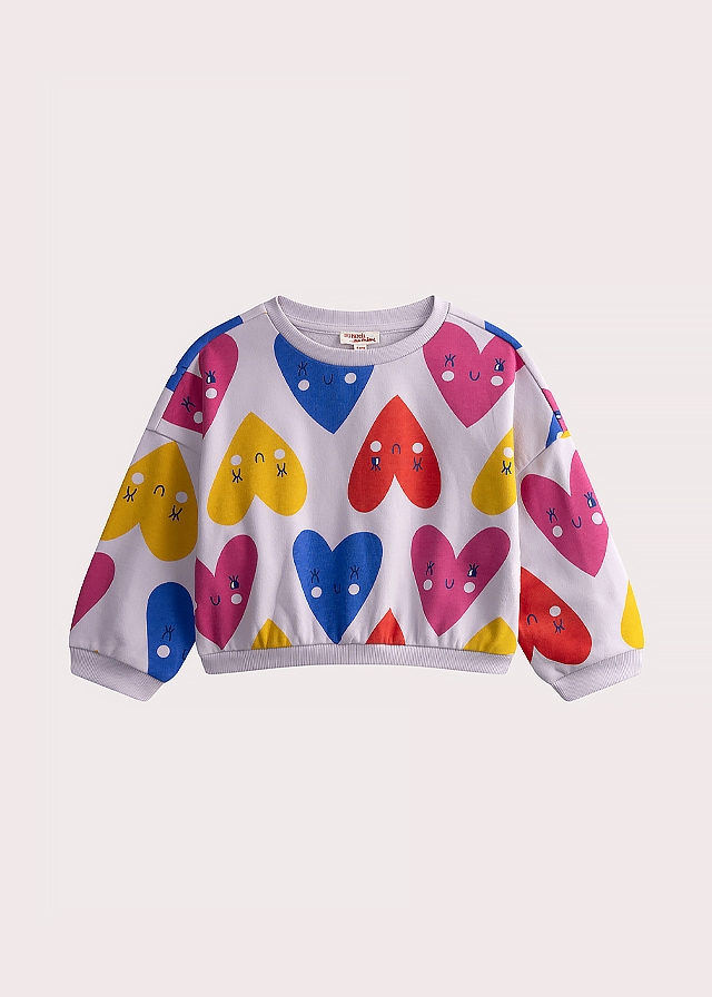 Пуловер, (легке утеплення), Бузковий, Du pareil au meme Франція, 25VL