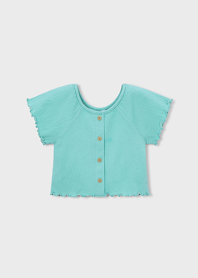 Футболка, М'ятний, Mayoral Іспанія, 26VL Футболка, М'ятний, Mayoral Іспанія, 26VL