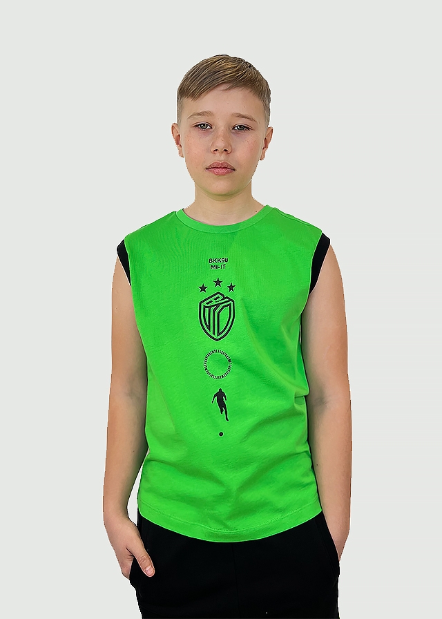 Футболка, Зелений, Bikkembergs Італія, 25VL