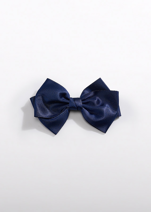 Заколка для волосся  бант, Темно-синій, AbelLula Іспанія, 25VL