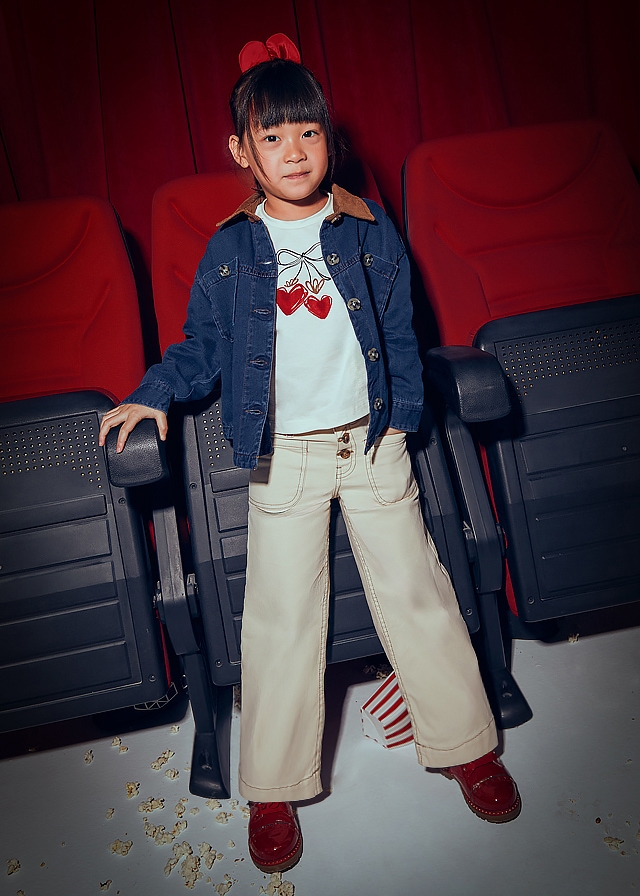 Штани, Світлий, Бежевий, Mayoral Іспанія, 26OZ