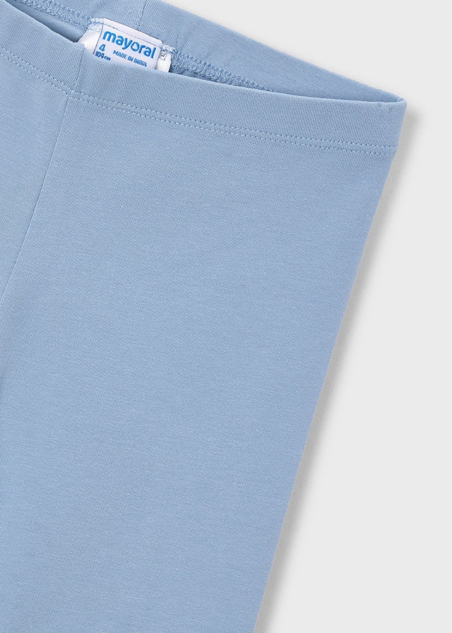 Комплект, Футболка бежева + легінси 2 шт. Синій,, Персиковий, Mayoral Іспанія, 26VL