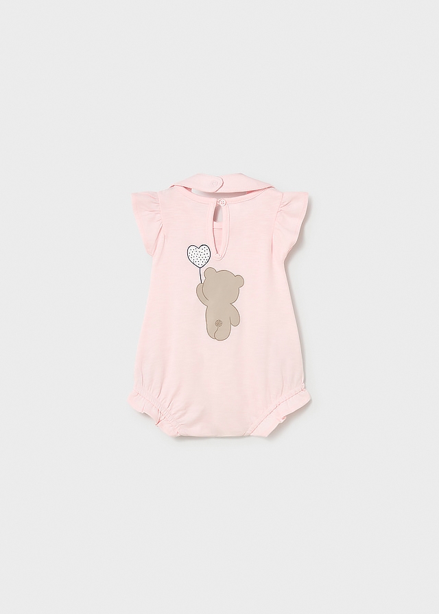 Комбінезон, Напівкомбінезон + слинявчик, Рожевий, Mayoral Іспанія, 26VL